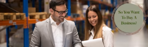 two people working in a warehouse